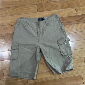 Men's Tan Cargo Shorts